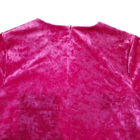 Pink Velvet Jumpsuit - Picture 7 of 13